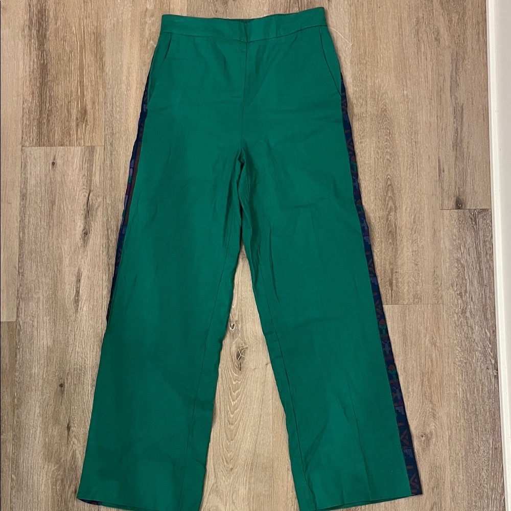 Rachel Zoe Green Wide Leg Pants